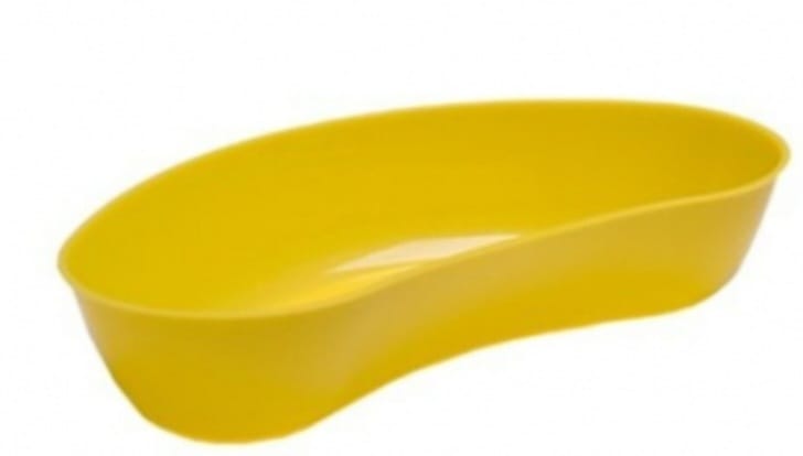 700ml Autoclavable Yellow Kidney Dish x 10pcs