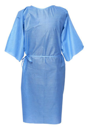 Patient Gown (Sleeveless/Half Sleeves)