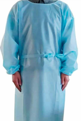 Universal Fit Disposable Isolation Gown